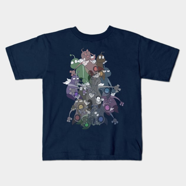 Smorgasbot Kids T-Shirt by calavara